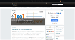 Desktop Screenshot of 1001tableurs.com